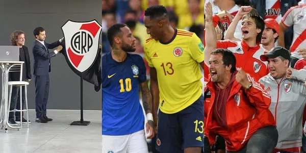 Yerry Mina en el radar del River Plate de Argentina.