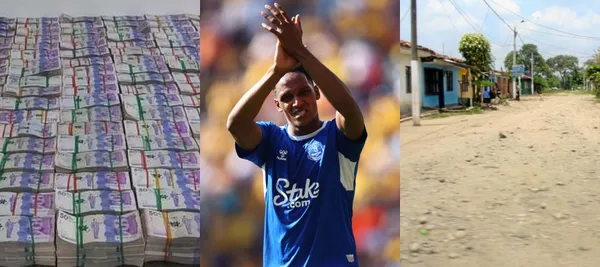 Yerry Mina es uno de los cracks de Everton y viene de ser protagonista en el partido ante Wolves