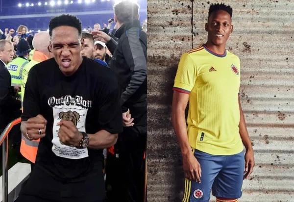 Yerry Mina por fortuna con el Everton no descendió y en menos de una semana ya le salió una asignación de Adidas que es una marca que lo representa.