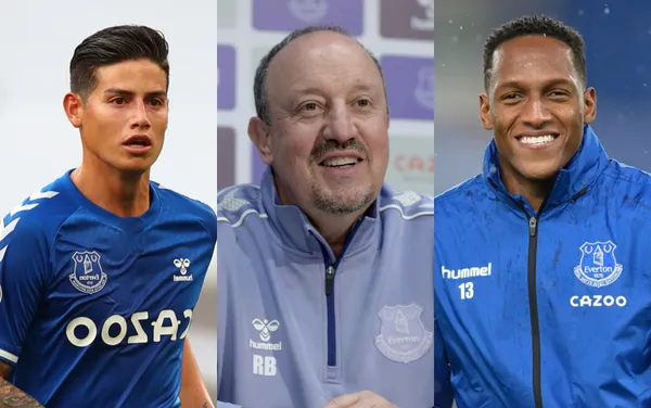 Yerry Mina ha sabido ganarse la confianza de Rafael Benítez y con dos partidos ya se perfila como titular del Everton. Mina ha mostrado compromiso, responsabilidad y eso ha sido un valor agregado para que Benítez lo tenga en cuenta. Todo lo contrario a James Rodríguez, quien ha estado en una posición desafiante desde que regresó al club. Yerry quiere quedarse en Inglaterra y sabe que si sigue los pasos de James se metería en problemas. Rodríguez está tan desconectado que hace poco cometió un grave error que terminó de fracturar su relación con el entrenador del Everton y con los hinchas.