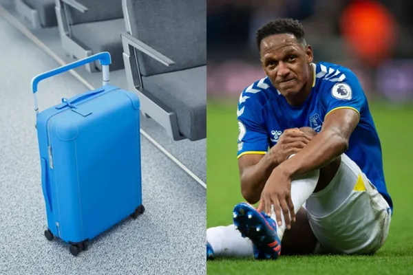 Yerry Mina no la pasa bien en el Everton y su futuro está en duda en ese club.