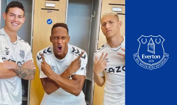 Yerry Mina no lo pensó mucho y tampoco le importó el qué dirán en las redes sociales, cuando manifestó la alegría de saber que se quedará su paisano James Rodríguez en el Everton y su compañero Richarlison. Mina escribió lo siguiente en un post de Instagram: "Mis Panitas se quedan!", acompañó esa frase con una foto donde sale Yerry en el medio sonriendo, a la derecha James y Richarlison a su izquierda. Mina se ha ganado la confianza de Rafael Benítez y ha hablado en privado con James para darle el consejo que le funcionó a él para que ser titular y limar asperezas con el entrenador.