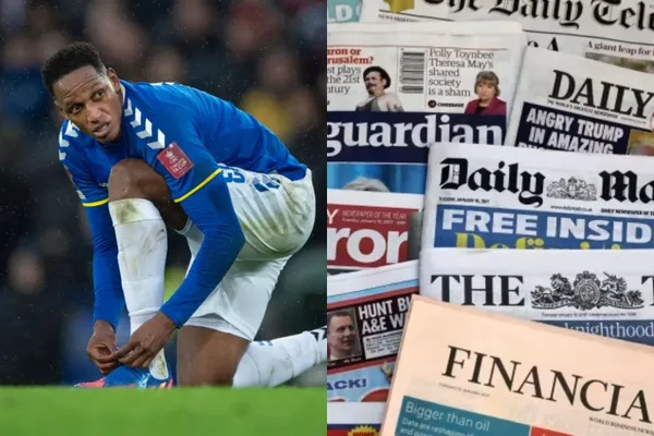 Yerry Mina podría salir del Everton de acuerdo a lo que advierten en la prensa de Inglaterra.