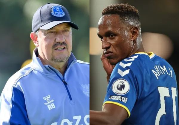 Yerry Mina podría salir en el siguiente mercado de pases de enero de 2022 del Everton y el Napoli de Italia lo tiene en el radar para un eventual fichaje.