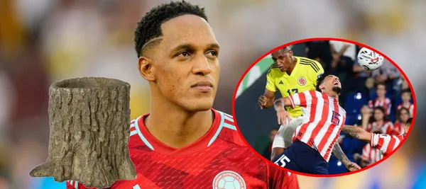 Yerry Mina recibió duros comentarios por parte de los hinchas por su actuación de Colombia