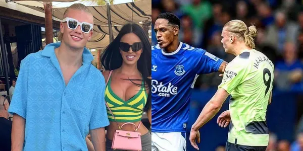 Yerry Mina y Erling Haaland hace poco tuvieron un duelo personal, ahora se decantan por un destino en común.