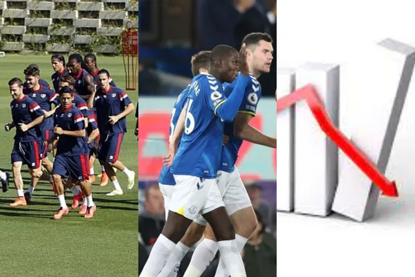 Yerry Mina y Radamel Falcao no han podido tener continuidad en sus respectivos clubes y tuvieron una fuerte caída en su valoración en el mercado, según Transfermkarkt.