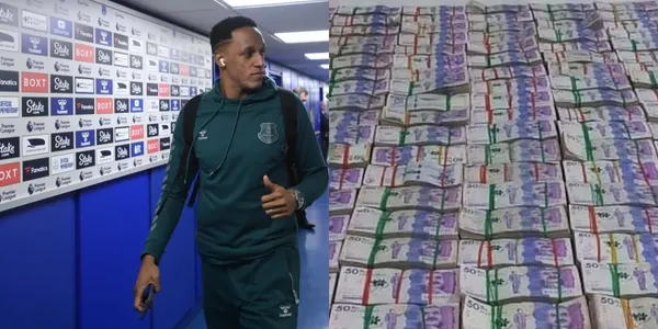 Yerry Mina y su alto salario tiemblan en el Everton de Inglaterra.