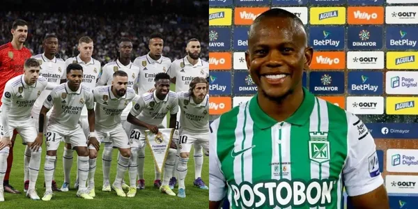 Yerson Candelo destacado en la Copa Libertadores 2023 con Atlético Nacional y lo comparan con un jugador del Real Madrid.