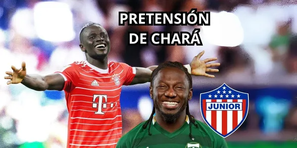 Yimmi Chará suena para el Junior FC.