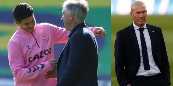 Zinedine Zidane cosechó una nueva decepción en el Real Madrid, esta vez en la Champions League, mientras James tiene a todos en la Premier alucinados gracias a Ancelotti.