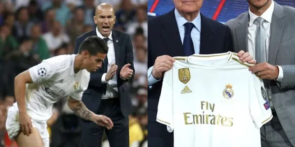 Zinedine Zidane tiene las horas contadas en el Real Madrid por los malos resultados y desde España ya dieron el nombre de un entrenador que no tiene problemas en tener a James en sus filas