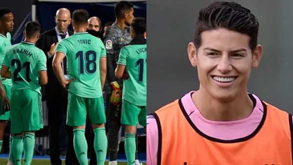 Zinedine Zidane vuelve a estar en el ojo de la tormenta porque prefirió a estos dos jugadores que no rinden como James Rodríguez. Mira de quiénes se tratan