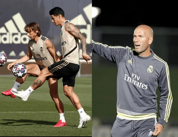 Zinedine Zidane y la nueva sorpresa que le prepara a James Rodríguez