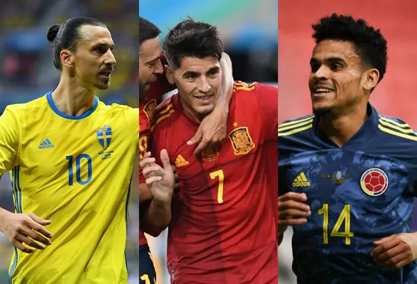 Zlatan Ibrahimović estuvo en el partido entre España contra Suecia por las Eliminatorias Europeas rumbo a Qatar 2022.