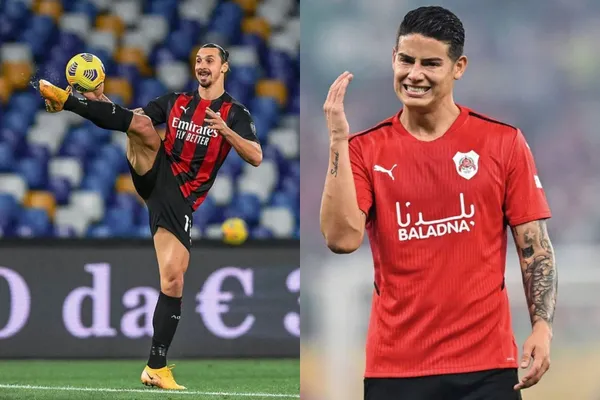 Zlatan Ibrahimović le daría una lección de humildad a James Rodríguez en medio del momento que vive el colombiano en Qatar.