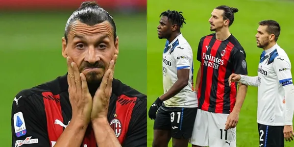 Zlatan Ibrahimović en medio de un insólito karma que no vio venir en el AC Milán.