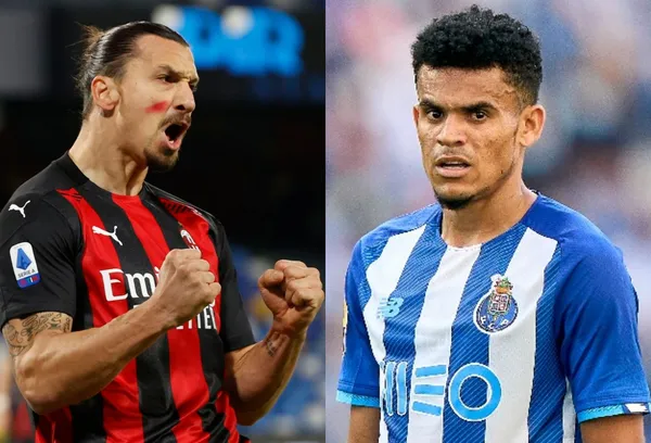 Zlatan Ibrahimović quiere ganarle a Luis Díaz en la Champions League como sea.