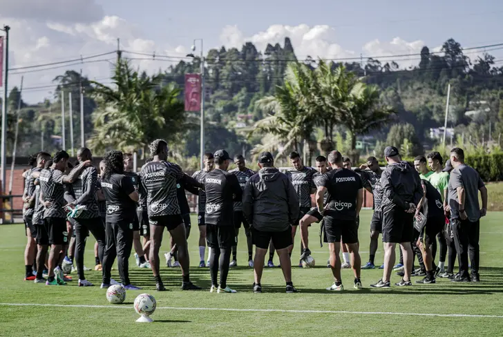 Inicio de los entrenamientos de Atlético Nacional en este 2024.