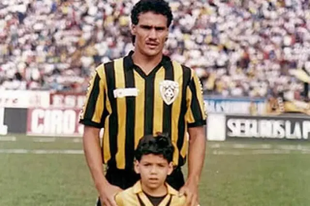 Radamel padre y Radamel hijo<br>