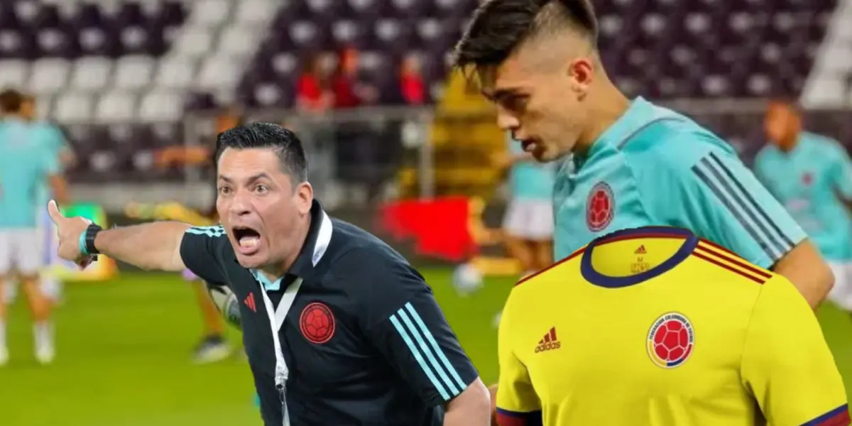 A última hora el jugador que bajaron del bus de Colombia sub-23, no es Daniel Ruiz