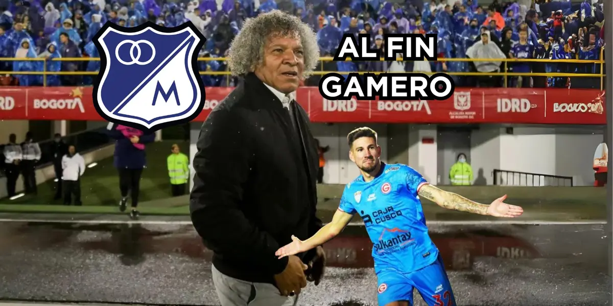Alberto Gamero recibió una buena noticia en Millonarios FC gracias a Santiago Giordana.