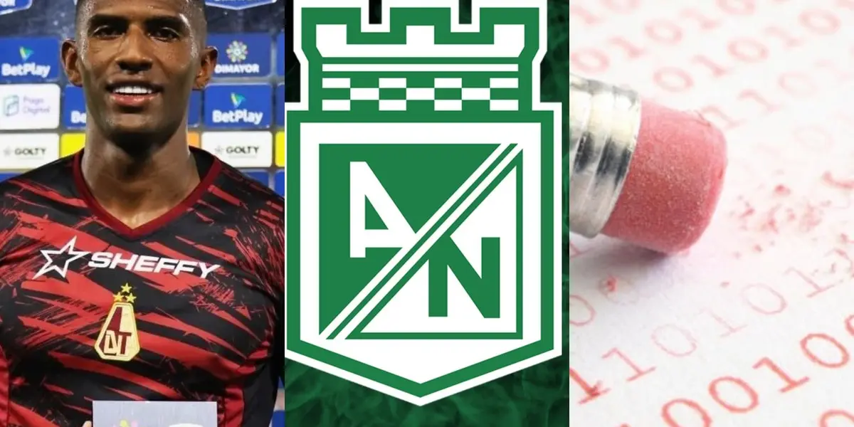 Atlético Nacional buscaría fichar al defensor central Sergio Mosquera del Deportes Tolima para la próxima temporada 
