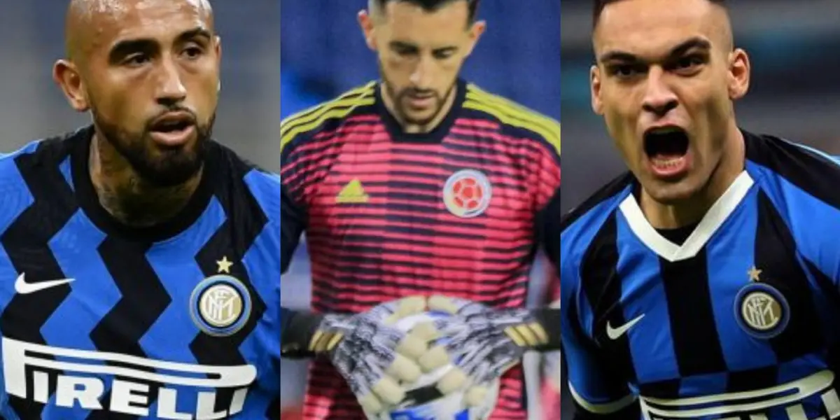 Camilo Vargas está en órbita del Inter de Milán, según reportan en México, pero no será tan fácil llegar porque tiene que cumplir con esto que pide Lautaro y Vidal. 
