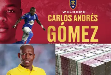 Carlos Andrés Gómez es nuevo jugador de Real Salt Lake de la liga de Estados Unidos 
