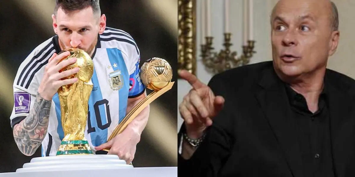Carlos Antonio Vélez criticó a Lionel Messi durante el Mundial de Qatar 2022 y al final le llegó el karma al verlo como campeón con la Selección Argentina.