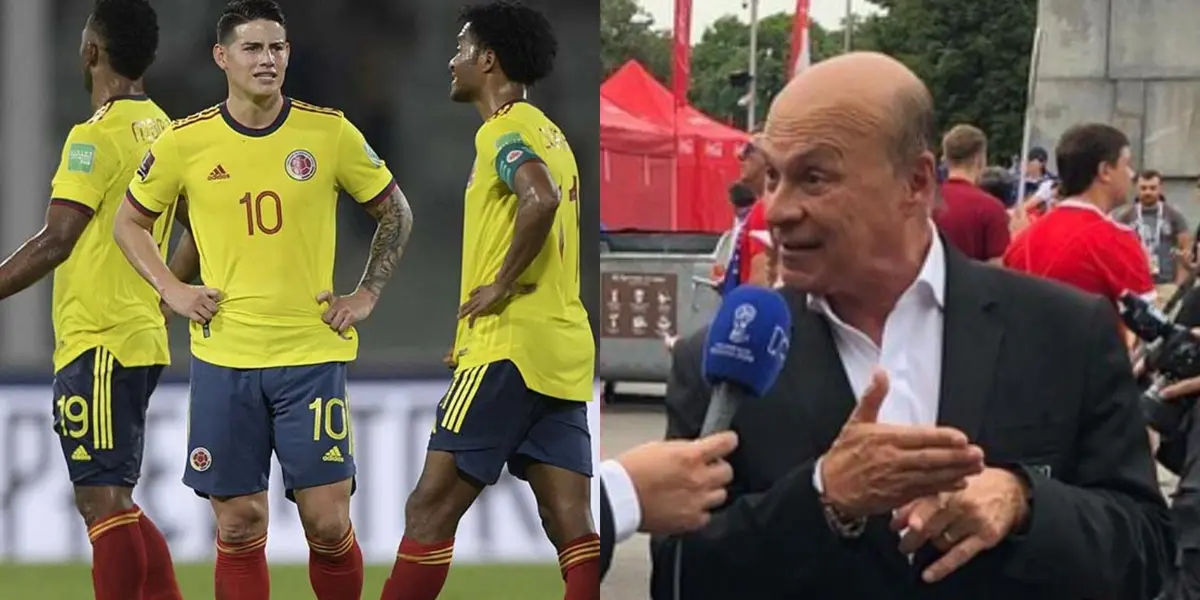 Carlos Antonio Vélez le lanzó unos ácidos comentarios a la Selección Colombia que nos dejó sin clasificar al Mundial de Qatar 2022.