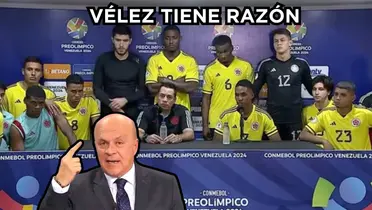 Carlos Antonio Vélez le mandó unos sablazos a un personaje que le dio la espalda a la Selección Colombia Sub 23.