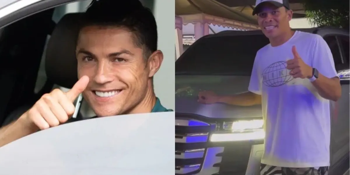 Carlos Bacca sorprendió en las redes sociales enseñando una camioneta que conduce, al estilo de Cristiano Ronaldo.