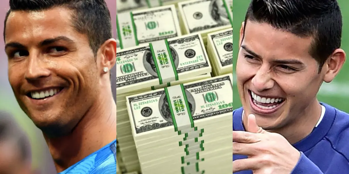 Cristiano Ronaldo tiene un gran olfato para los negocios, James Rodríguez le siguió los pasos en uno de ellos, en el vídeo que tienes abajo podrás ver de qué se trata  ⬇️⬇️⬇️