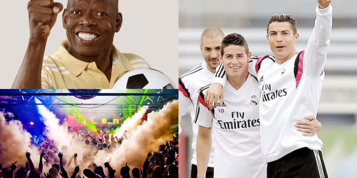 Cristiano Ronaldo y James Rodríguez participaron de una fiesta que aún se habla en el Real Madrid, ni Faustino Asprilla llegó a tanto, en el vídeo que está abajo te contamos los detalles ⬇️⬇️⬇️