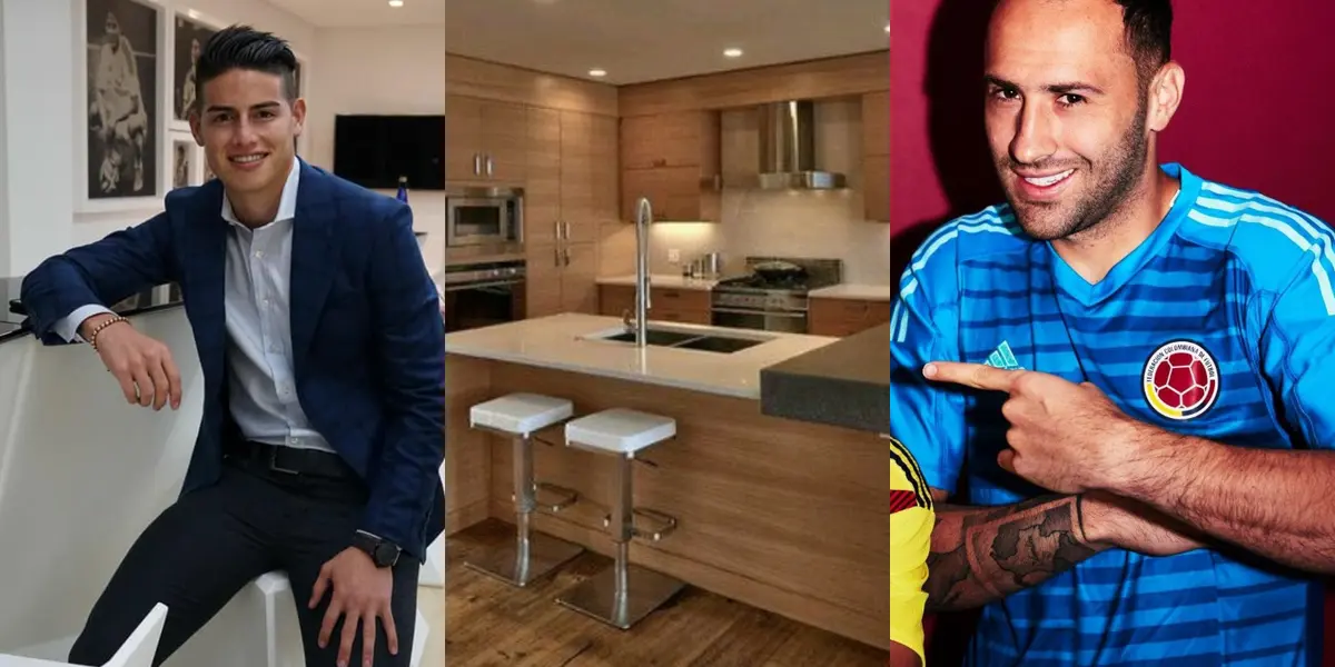 David Ospina en su mansión en Colombia tiene un lujo que ni a James Rodríguez se le ha visto en su propiedad de Medellín. 