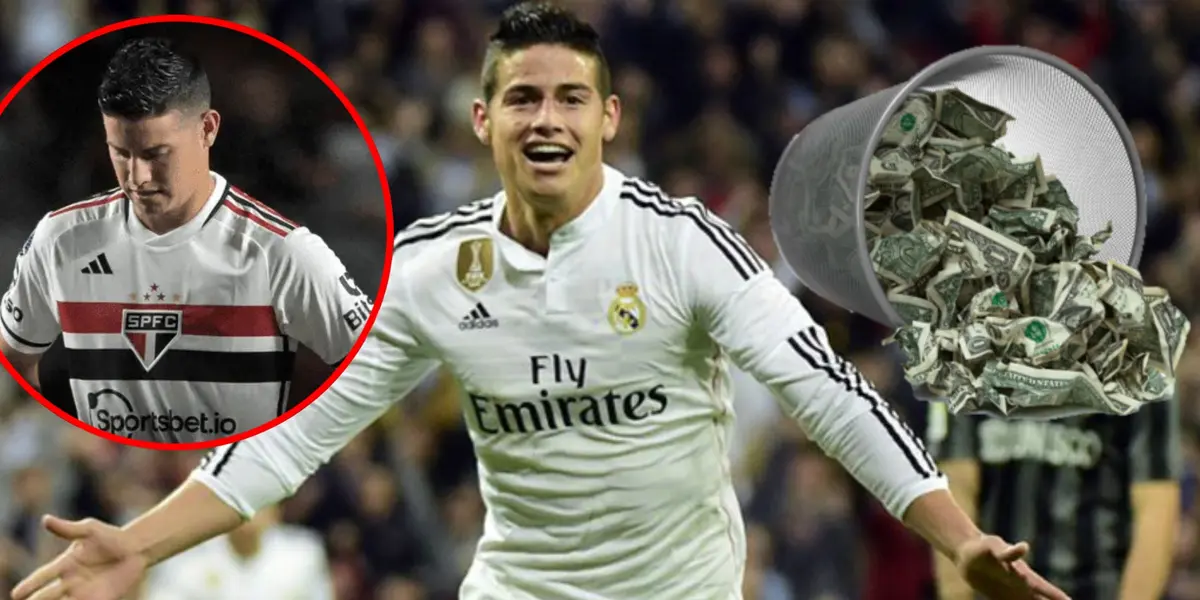 De valer $340 mil millones en Real Madrid, la insólito nueva valoración de James (Foto: El Nuevo Siglo y Conmebol)