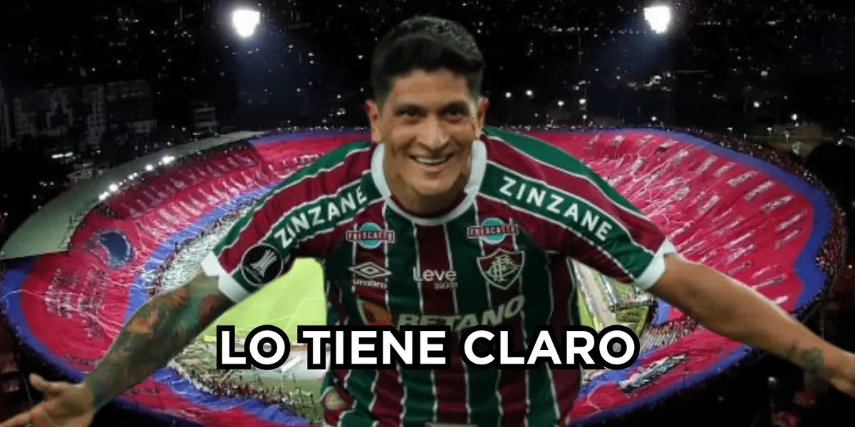 Delantero del Fluminense y el sueño que ansía tener con el ‘Poderoso de la Montaña’. 