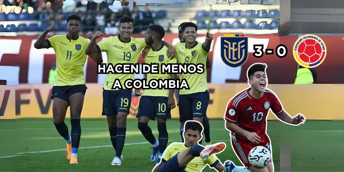 Desde Ecuador la prensa meridional reaccionó al ver la goleada contra Colombia.