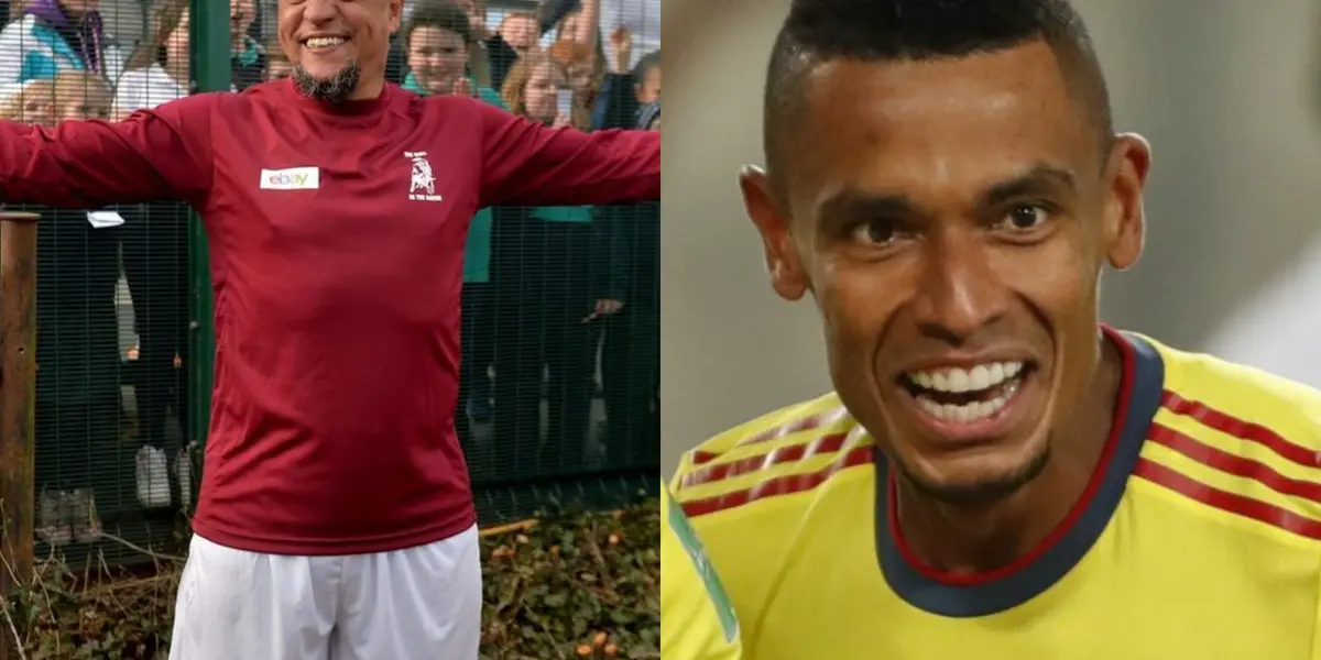 El brasileño Roberto Carlos recientemente jugó de nuevo y algunos internautas lo vieron como una lección para jugadores colombianos en esa posición como William Tesillo. 