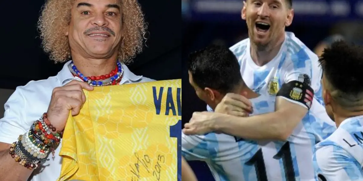 El colombiano Carlos Valderrama no solo fue un crack como jugador, también lo ha sido en los negocios y siguió los pasos de Lionel Messi para meterse en el tema de los licores de alta calidad.