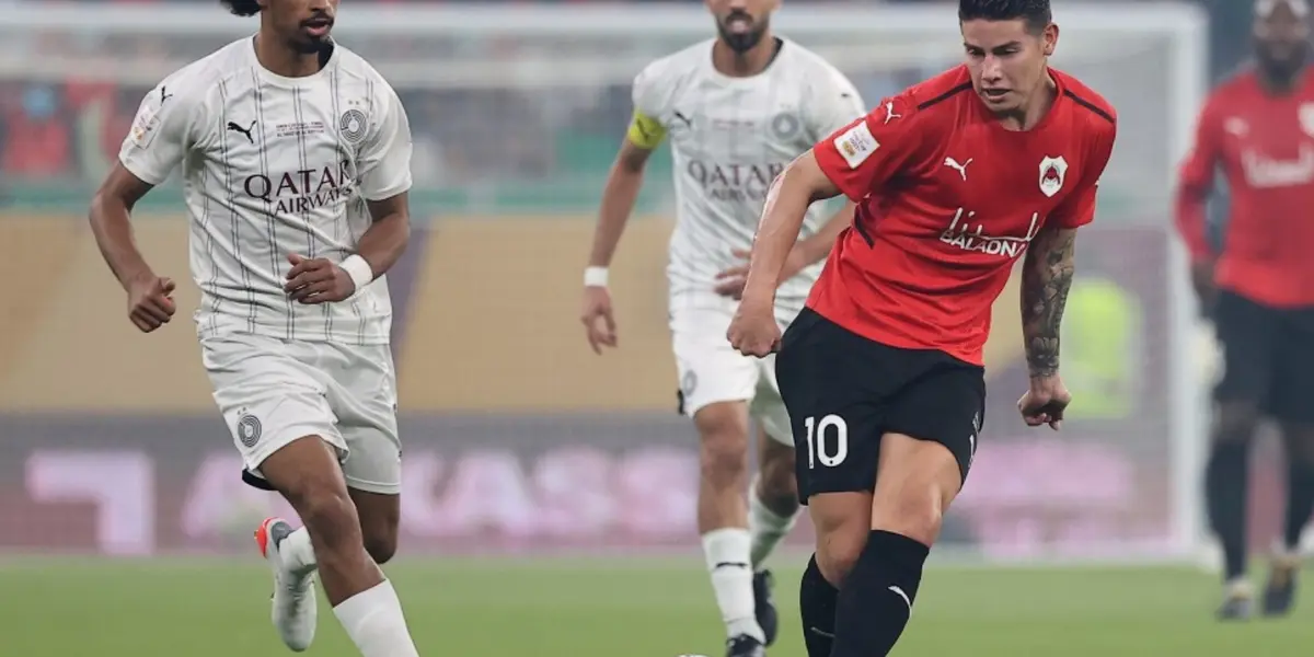 El colombiano James Rodríguez marcó un golazo en Qatar y quiere silenciar a sus críticos. 