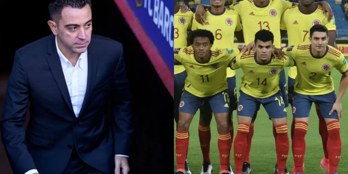 El español Xavi Hernández tenía a un colombiano en el radar cuando llegó al FC Barcelona, se trata de Duván Zapata, había un gran motivo y ahora le bajaría el pulgar. 