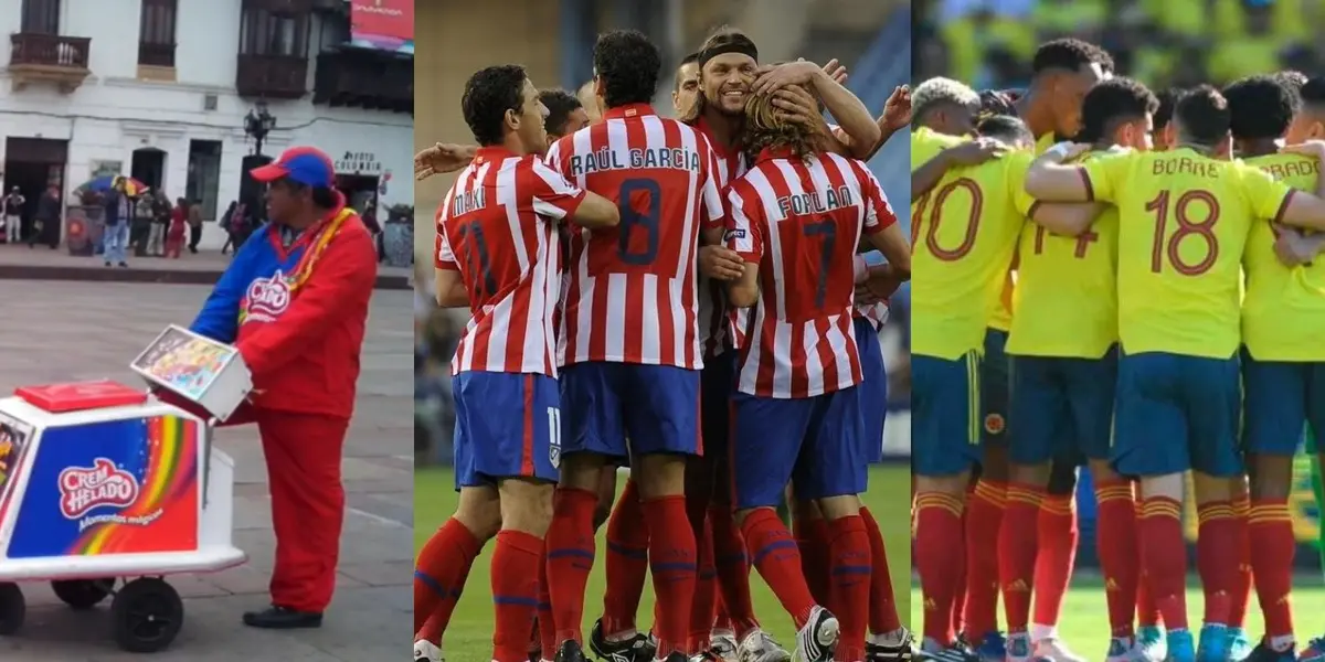 El exjugador colombiano brilló en la selección y en el Atlético de Madrid 
