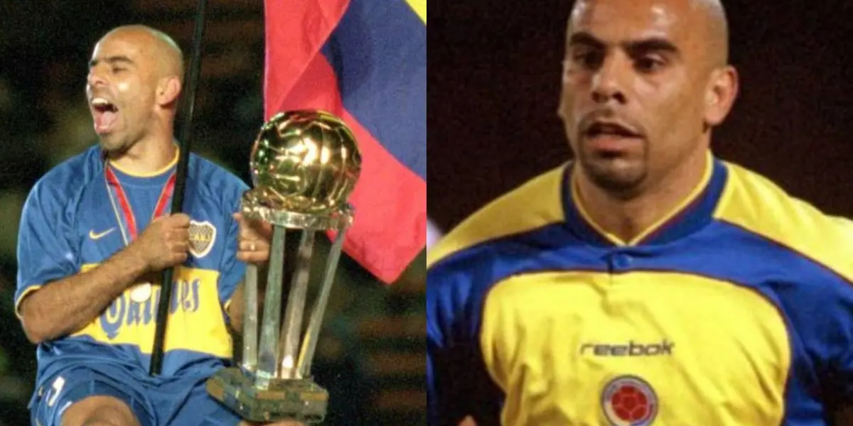 El exjugador colombiano tuvo un exitoso paso por Boca Juniors donde fue campeón de Copa Libertadores 