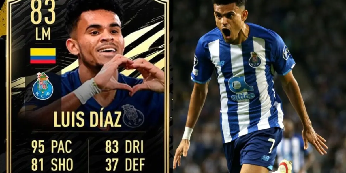 El FC Porto ahora en su alianza publicitaria con el famoso videojuego de FIFA 2022, cada vez que su equipo anota muestra a los jugadores con esos gráficos y el parecido del jugador colombiano es muy real a su adaptación digital.
