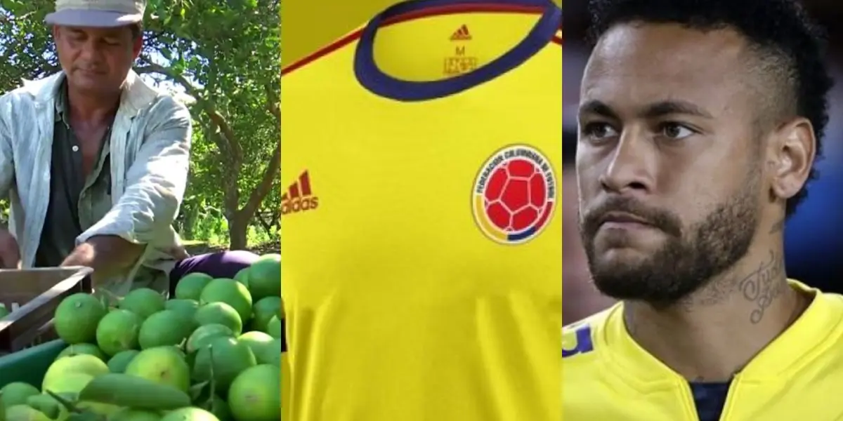 El jugador colombiano no goza del aprecio de Neymar, ahora tras el retiro se mantiene vinculado al fútbol y con una empresa agrícola experta en el cultivo del limones.