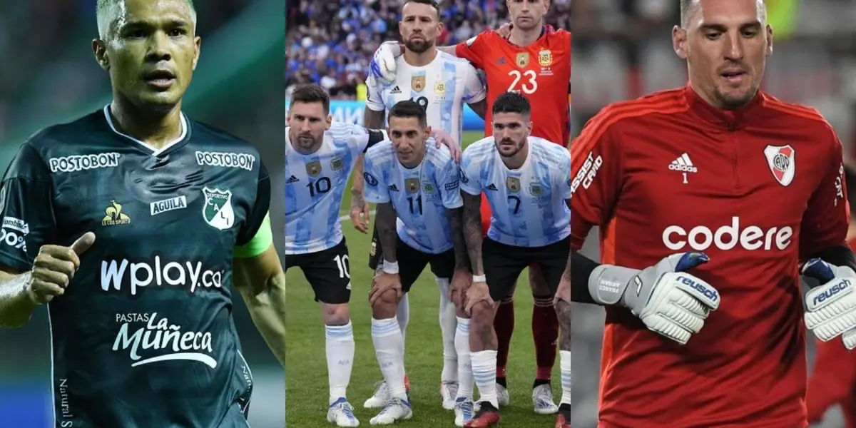 El jugador colombiano tiene una foto con un crack de la Selección de Argentina de Lionel Messi