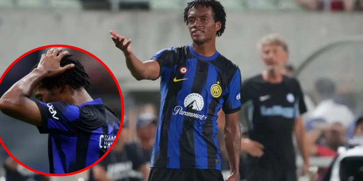 El jugador colombiano viene en caída en el Inter de Milán donde no vive un buen presente 