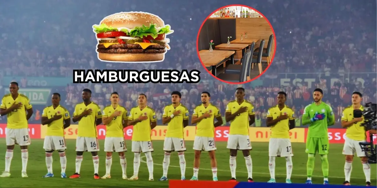 El jugador de la Selección Colombia tiene un gran restaurante de hamburguesas.